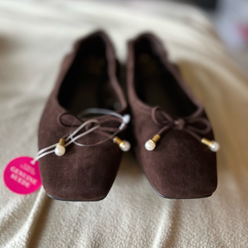 Vince Camuto Suede Ballet Flats